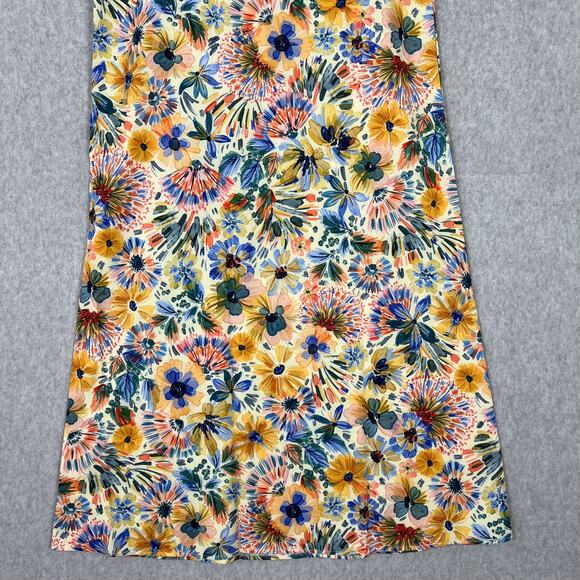 RipSkirt Hawaii Floral Fleur Sleeveless Midi Dress Size XS - Picture 8 of 12